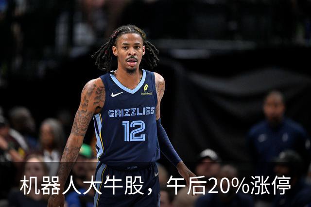 机器人大牛股，午后20%涨停